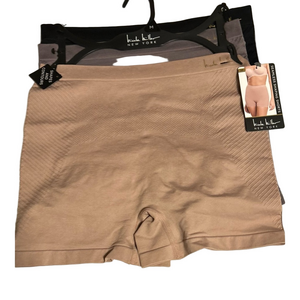 Nicole Miller Woman’s Beige High-Waisted Shapewear Underwear Set of 3 Size Med N